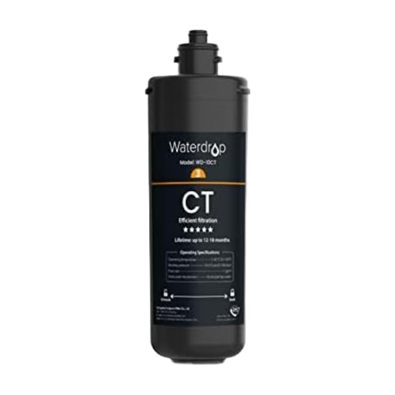 Waterdrop WD-10CT Ersatzfilter für Untertisch-Wasserfilter TSA 3-Stufen-Untertisch-Filtersystem, TSB 3-Stufen-Untertisch-Wasserfiltersystem