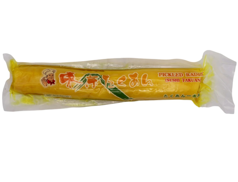TAKUAN Pickled Radish (Ipponzuke) 500g - Traditional Japanese Salted Daikon