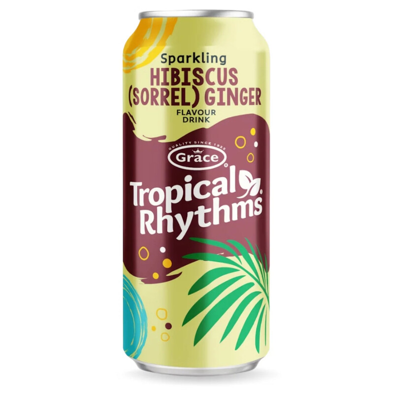Tropical Rhythms Sparkling Sorrel Ginger 330ML