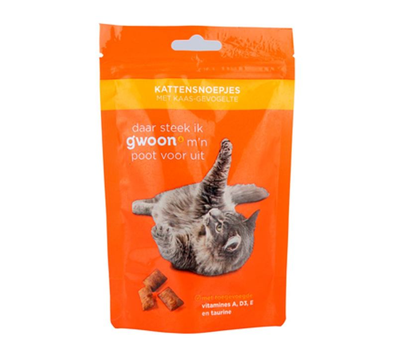 G'woon Hondensnacks Kaas&Gevogelte Zakje 70 g