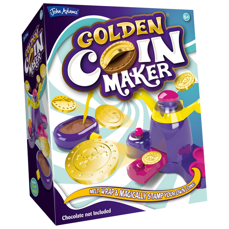 Golden Coin Maker Toy: Ultimate Chocolate Coin Crafting Kit for Kids, Create Realistic Edible Gold Coin Treats