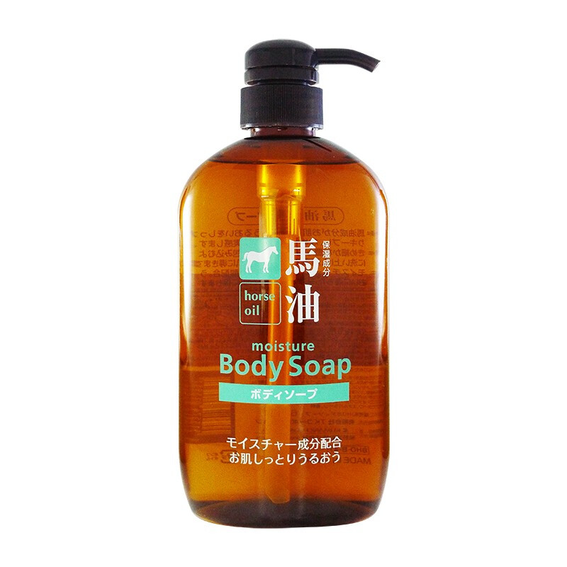 CYCLEAR Kumano Yushi Pferdeöl Natürliche Schwach Saure Körperwäsche 600ml