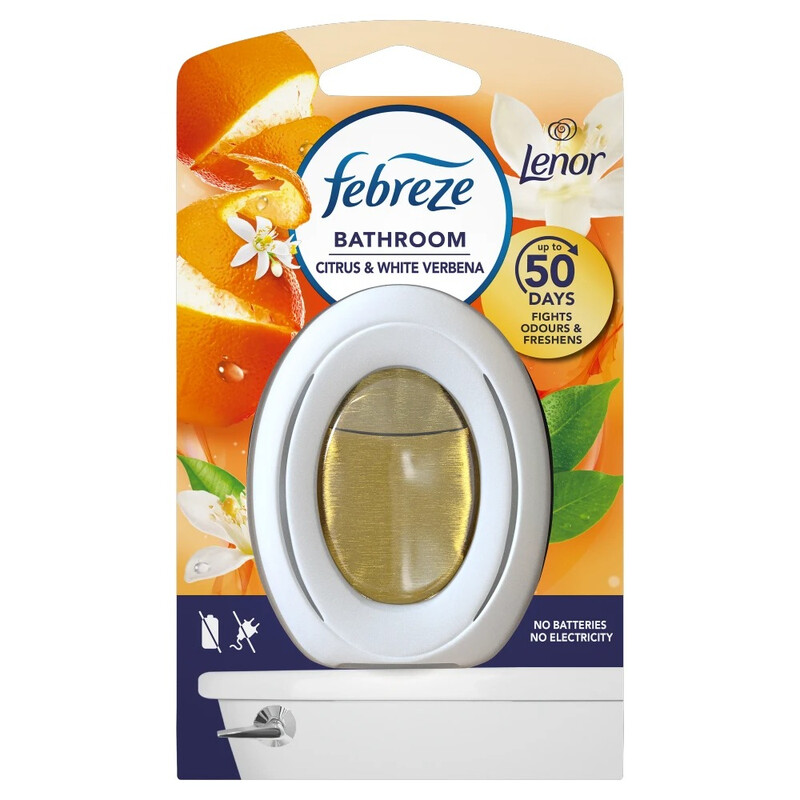 Bathroom Continuous Air Freshener Citrus and White Verbena 1 Count
