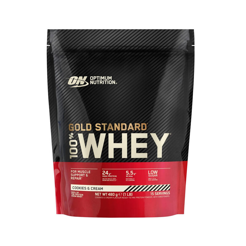 Optimum Nutrition Gold Standard 100% Whey - 480 g - Cookies & Cream