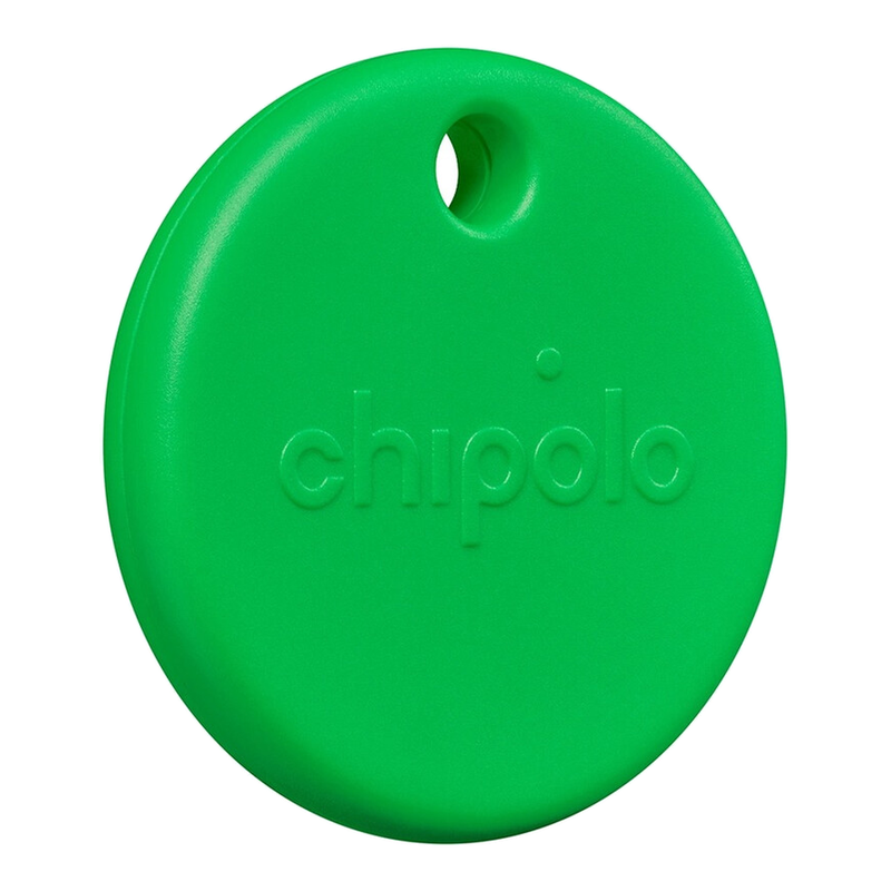 Chipolo POP – Ortungs-Tag, kompatibel mit Apple Find My auf iPhone oder Find Hub auf Android (Grün)