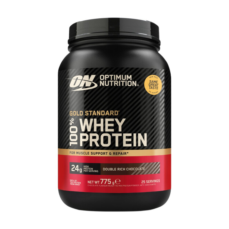 Optimum Nutrition Gold Standard 100 % Whey Poudre De Protéine Chocolat Double Riche 775 G (25 Portions)
