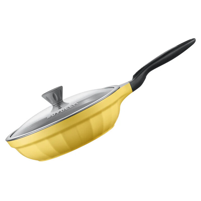 Buydeem Ceramic Nonstick Frying Pan, 3.6Qt