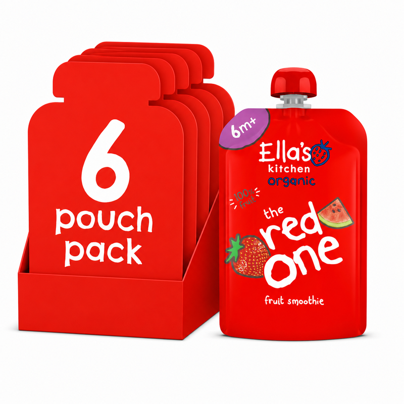 Ella's Kitchen The Red One Fruit Smoothie 90 g x 6