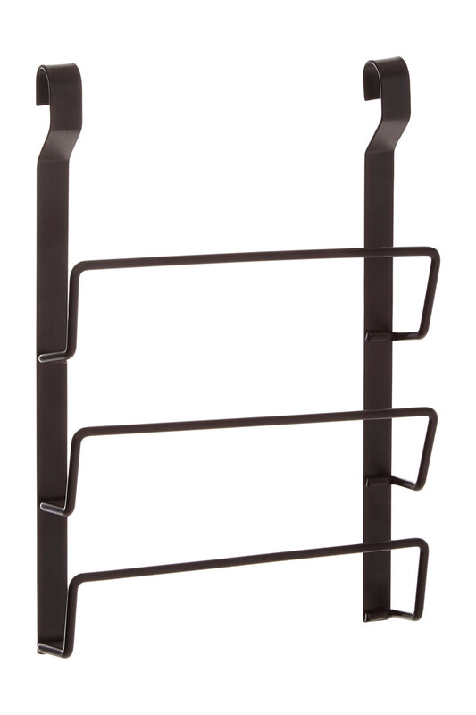 Sorello Matt Black Hanging Pan Lid Rack