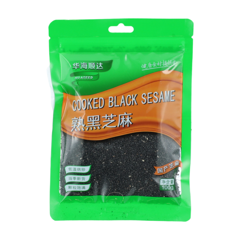 Huahaishunda Cooked black Sesame 100g