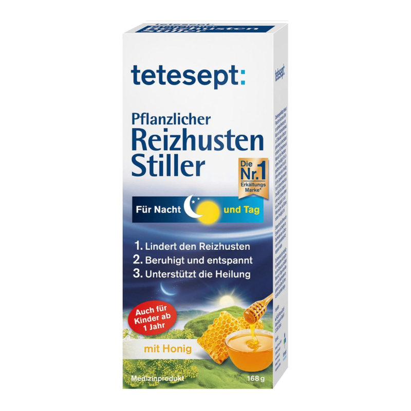 tetesept Kräuterhustenstiller Tag & Nacht 168 g