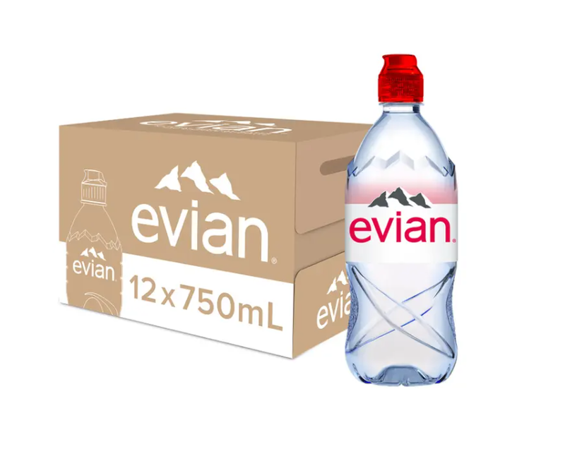 Evian 12X750ml
