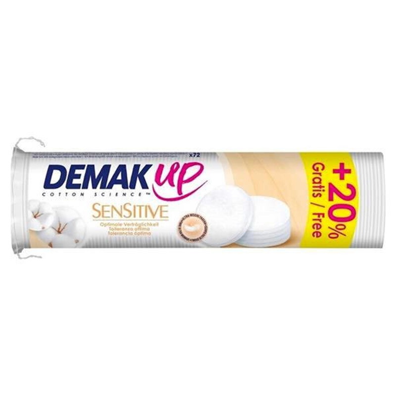 Demak'up Sensitive Abschminkpads 72 Stück
