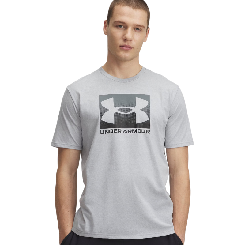 Under Armour Heren T-shirt Korte Mouwen Grijs Sportstyle Collectie S