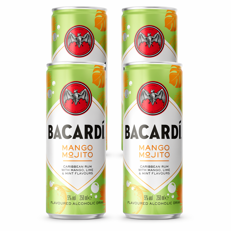 Bacardi Mango Mojito - 5,0% – 4 x 250 ml