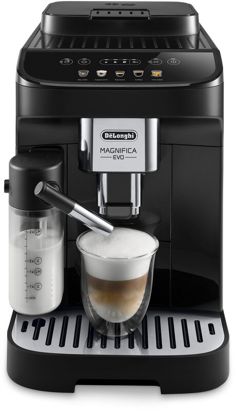 De'Longhi ECAM290.61.B Magnifica Evo volautomatische koffiezetapparaat - 5 One-Touch drankjes - LatteCrema Hot-technologie -