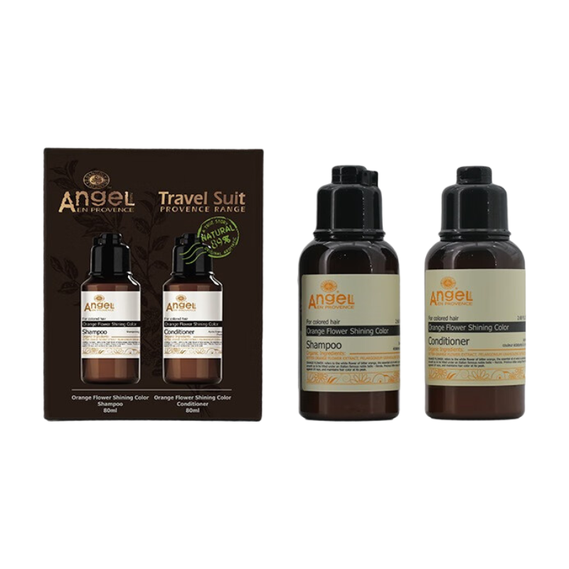 Dancoly Orangenblüten-Reiseset 80ml×2 (Shampoo + Conditioner)