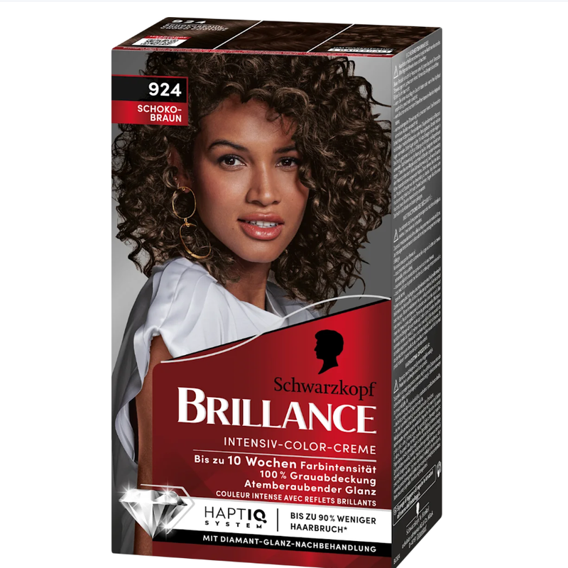 Schwarzkopf Brillance Intensiv-Color-Creme 924 Schokoladenbraun