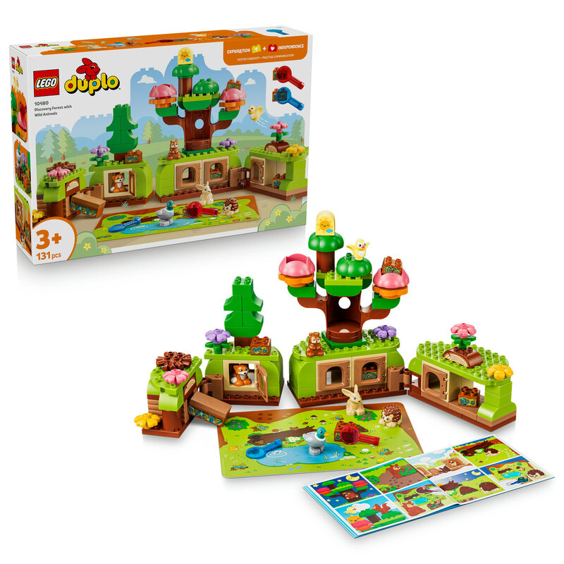 LEGO DUPLO Town 10480 Ontdekkingsbos met wilde dieren