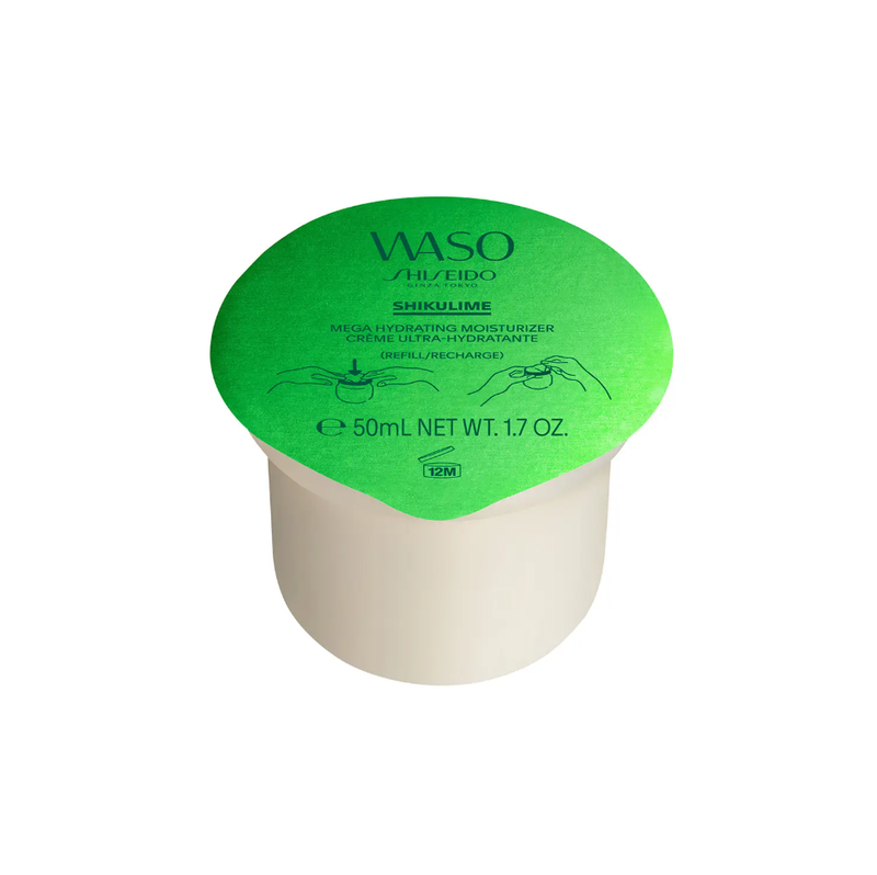 Shiseido Waso Shikulime Intensiv Feuchtigkeitsspendende Feuchtigkeitscreme – Nachfüllung, 50 Ml
