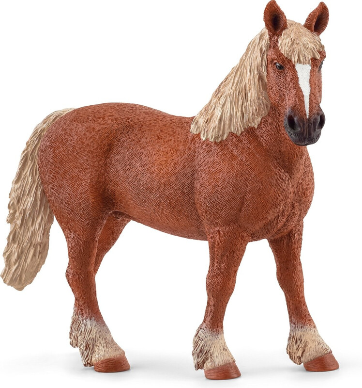 Schleich Farm World belgische merrie speelfiguur - 15,5 cm, kunststof