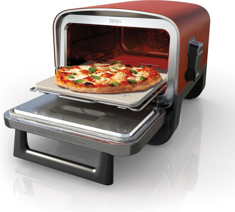 Ninja Woodfire-buitenoven, pizzamaker en barbecue-rookoven OO101EU