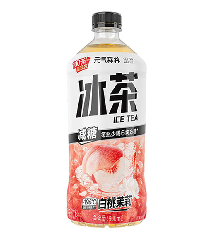 元氣森林冰茶-白桃茉莉900ml*12