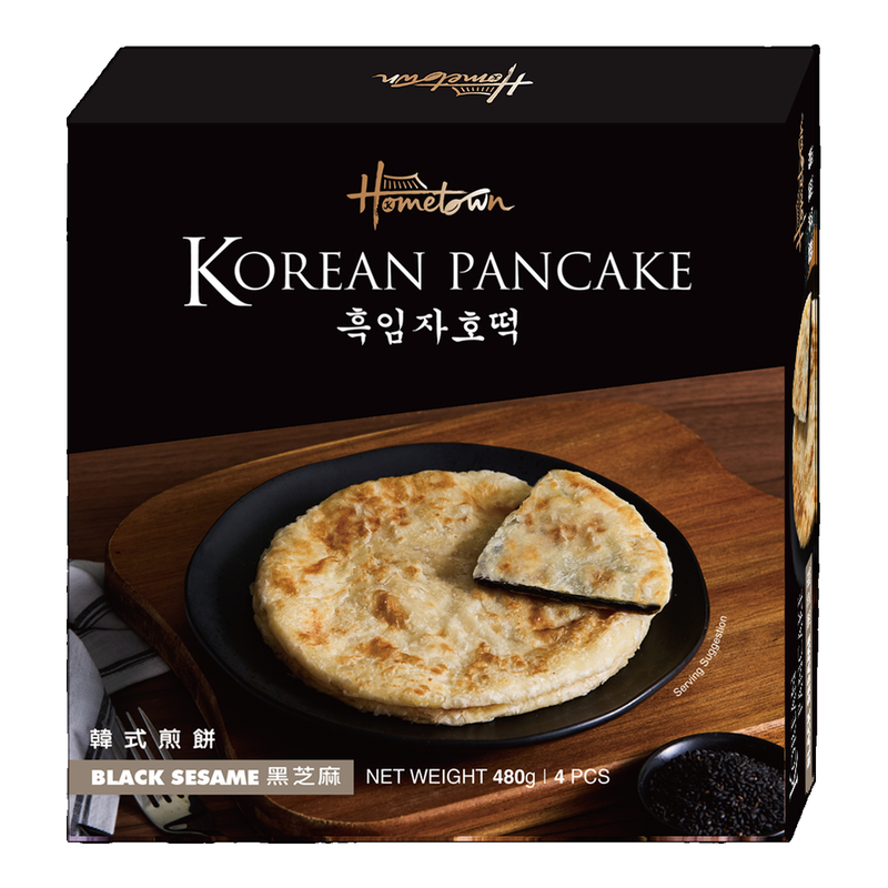 Hometown Black Korean Pancake Sesame Flavor 480G
