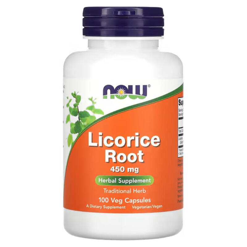 Licorice Root Digestive Wellness 450 mg - 100 Vegan Capsules