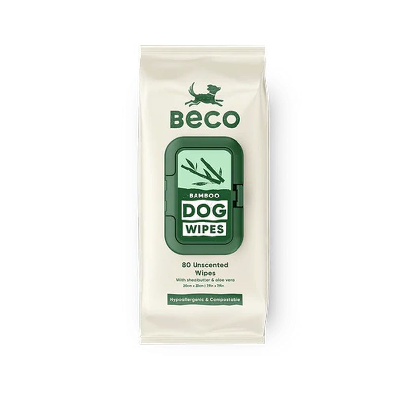 Bamboo Dog Wipes Unscented