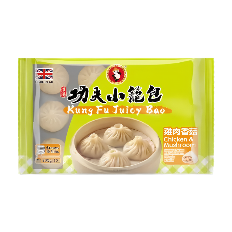 Juicy Bao Chicken & Mushroom 300g