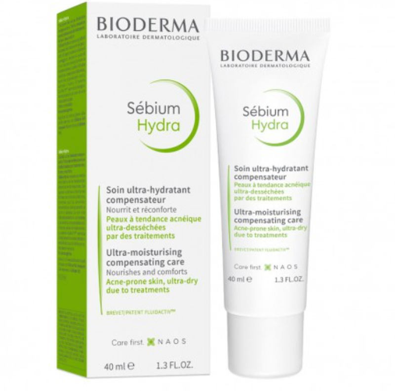 Bioderma SÉBIUM HYDRA Begleitcreme für Sebum-regulierende Behandlungen 40 ml