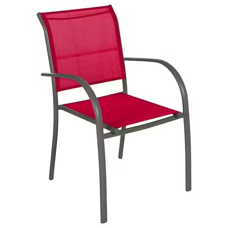 Hesperide Piazza Chaise de jardin empilable - Grenade et Graphite