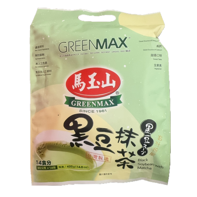 Black Soybean with Matcha Bag 30g*14 bags