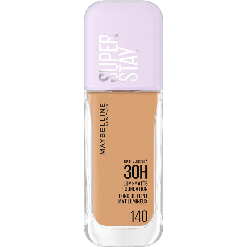 Maybelline Foundation: Up to 30H Wear Lumi-Matte Liquid Foundation, Shade 140, 35ml - Long Lasting Matte & Glow