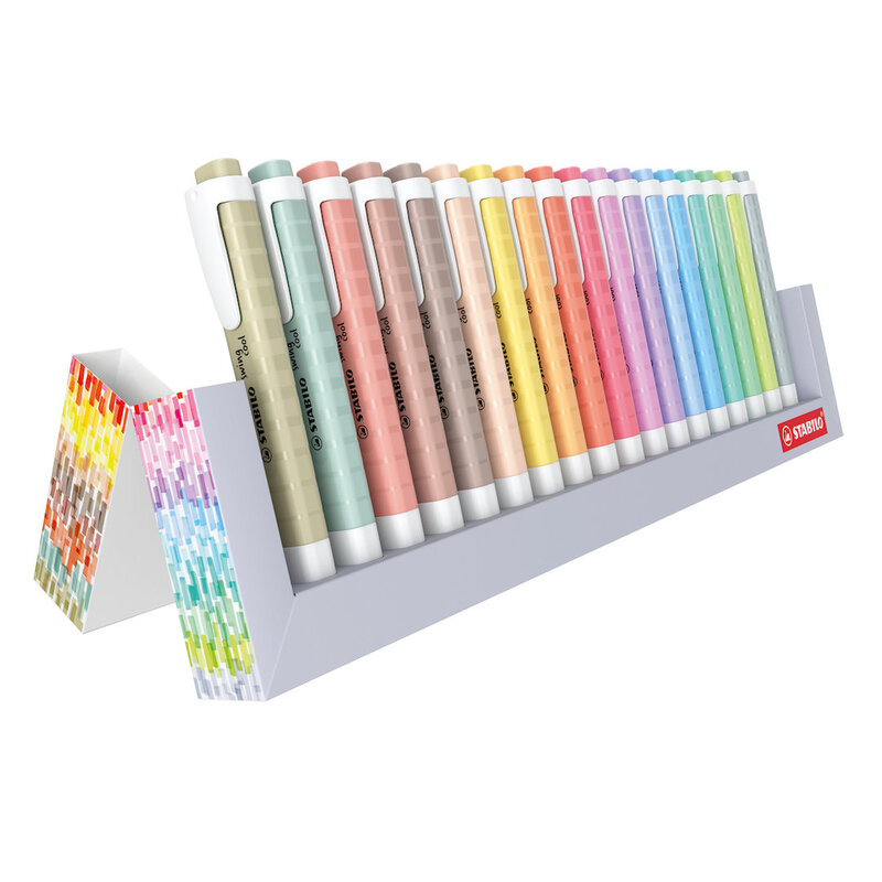 Swing Cool NatureCOLORS - Highlighter - Deskset of 18 - Assorted Colours