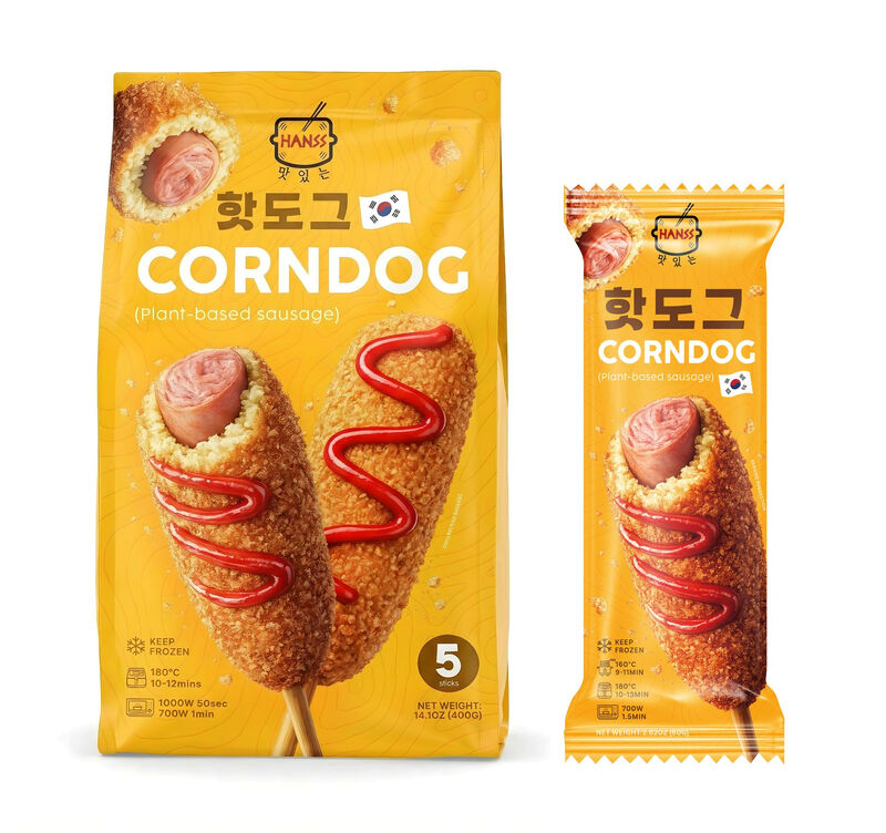 Hanss Corn Dog (Pflanzliche Wurst) 5*80g