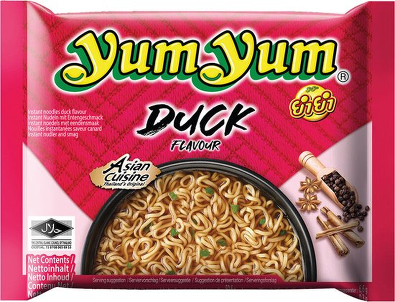 Yum Yum Nouilles instantanées saveur canard - 60 g