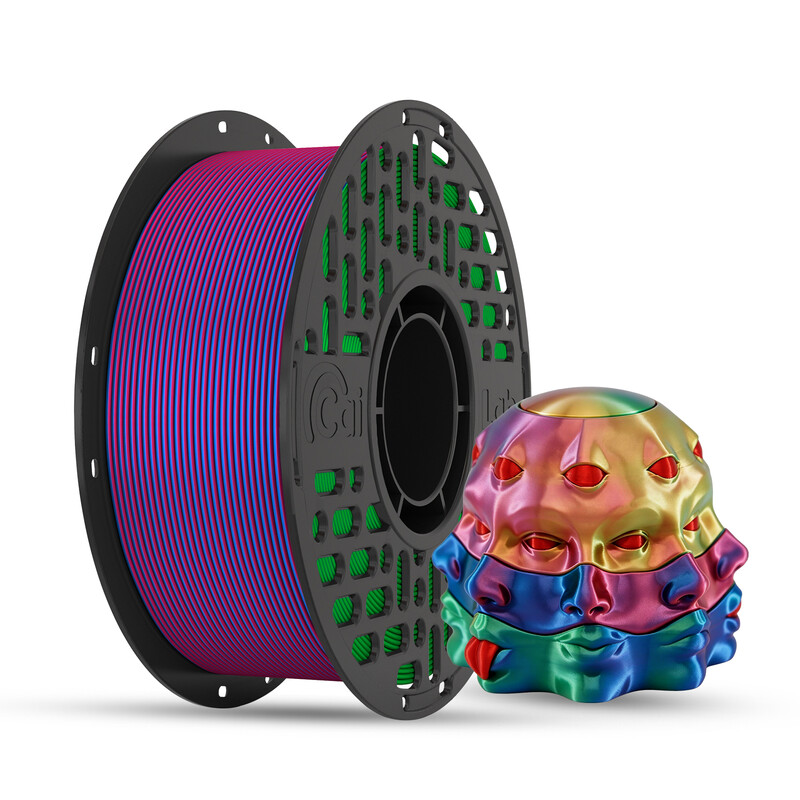 CAILAB 3D Printer Filament PLA Silk Quad Color - Four Primary Colors