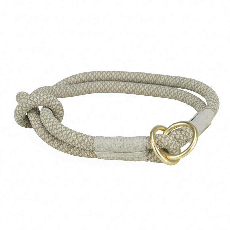 TRIXIE Jollypaw # HB halfslip halsband grijs/lichtgrijs 40 x 1 cm