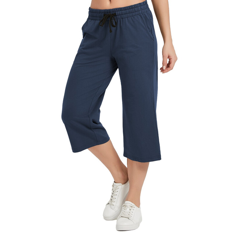 Womens Capri Pants 0060 NavyXL