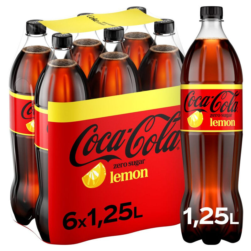 Coca-Cola Lemon Zero 6x1.25L