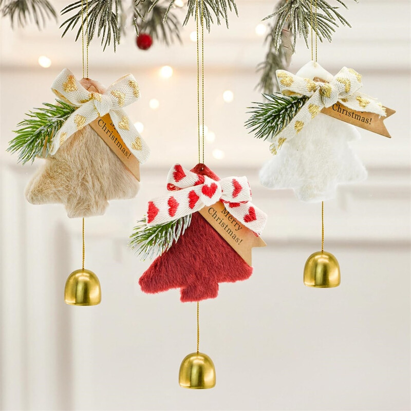 Huacan kerstboom-hangertjes set van 3