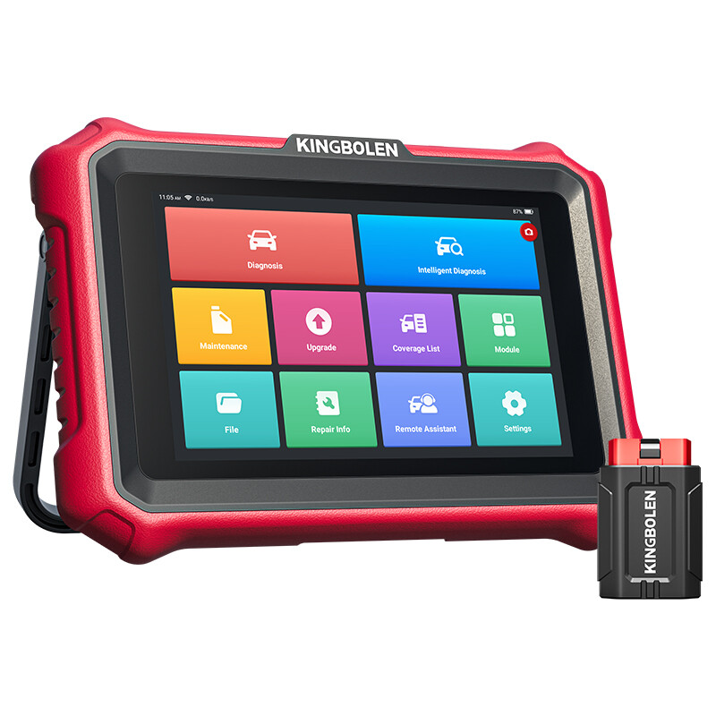 KINGBOLEN K8 PRO OBD2 Diagnosegerät & ECU Codierung Scanner für KFZ, mit lebenslangen Updates, unterstützt CAN FD & DoIP sowie FCA SGW