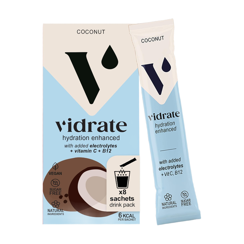 Vidrate Light Hydration Powder Coconut Flavour - 10 X 3G