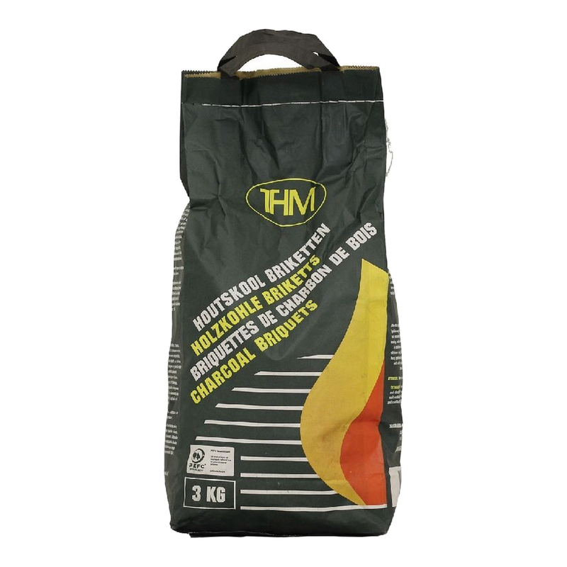 T.H.M. houtskoolblokjes - 3 kg - PEFC