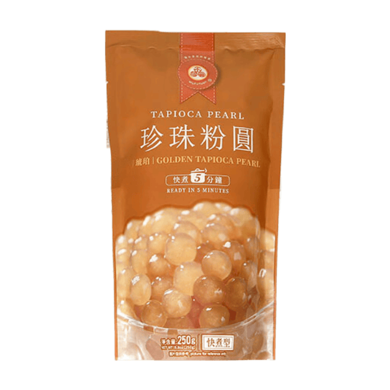WUFUYUAN Amber Pearl Tapioca Pearls 250g
