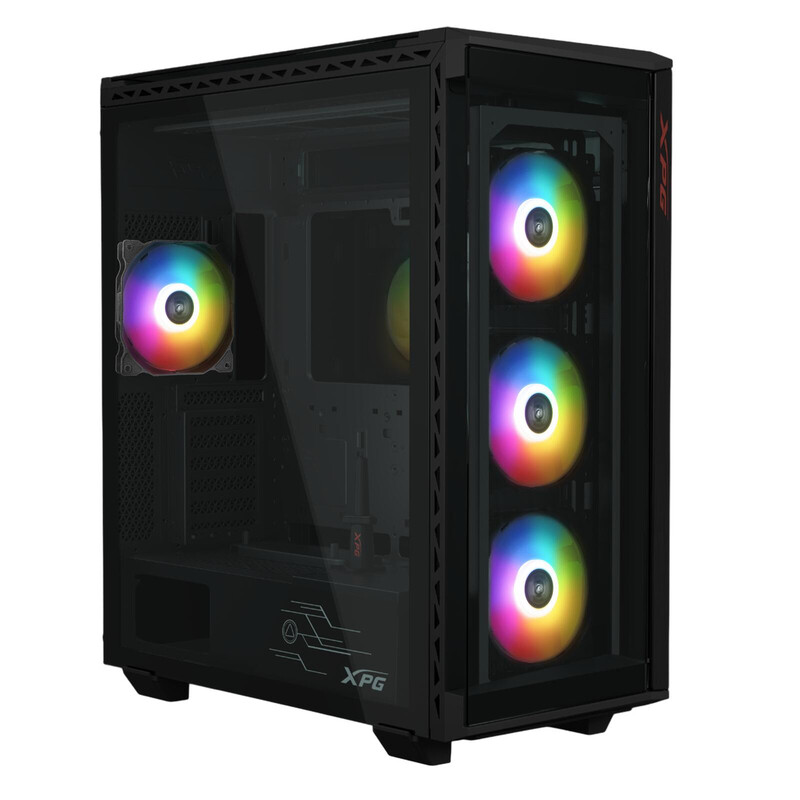 Xpg Battlecruiser Ii Mid-Tower Pc-Gehäuse, Schwarz