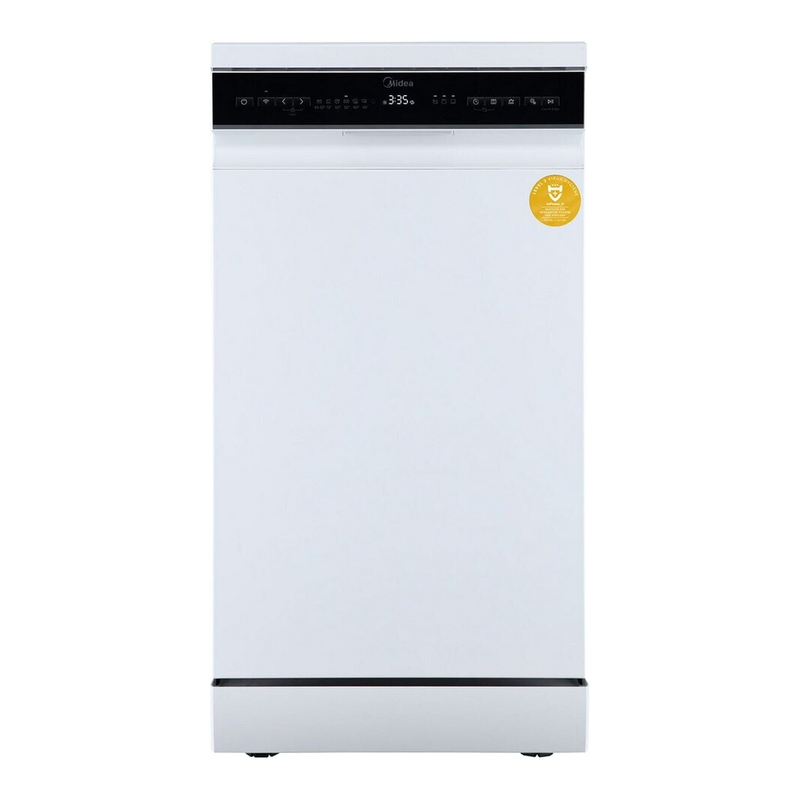 Midea MDWEF1034DW-WE vrijstaande vaatwasser, energieklasse C, 45 cm breed