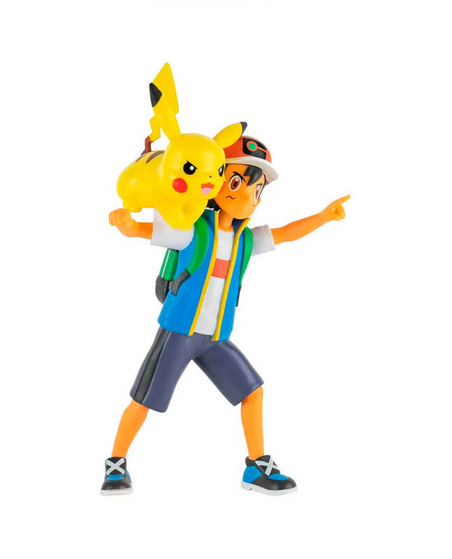 Pokémon Duo Battle Figurine Ash + Pikachu